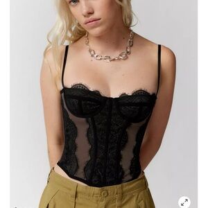 Urban Outfitters‎ Out From Under Modern Love Corset